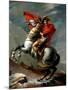 Napoleon Crossing the Alps, May 1800, 1802-03 (Oil on Canvas)-Jacques Louis David-Mounted Giclee Print