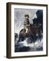 Napoleon Crossing the Alps-Paul Delaroche-Framed Giclee Print