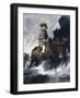 Napoleon Crossing the Alps-Paul Delaroche-Framed Giclee Print