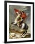 Napoleon Crossing the Grand Saint-Bernard Pass, 20 May 1800, 1802-Jacques-Louis David-Framed Giclee Print