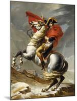 Napoleon Crossing the Grand Saint-Bernard Pass, 20 May 1800, 1802-Jacques-Louis David-Mounted Giclee Print