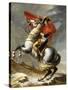 Napoleon Crossing the Grand Saint-Bernard Pass, 20 May 1800, 1802-Jacques-Louis David-Stretched Canvas