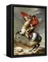 Napoleon Crossing the Grand Saint-Bernard Pass, 20 May 1800, 1802-Jacques-Louis David-Framed Stretched Canvas