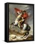 Napoleon Crossing the Grand Saint-Bernard Pass, 20 May 1800, 1802-Jacques-Louis David-Framed Stretched Canvas