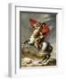 Napoleon Crossing the Grand Saint-Bernard Pass, 20 May 1800, 1802-Jacques-Louis David-Framed Giclee Print