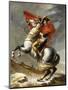 Napoleon Crossing the Grand Saint-Bernard Pass, 20 May 1800, 1802-Jacques-Louis David-Mounted Giclee Print