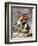 Napoleon Crossing the Saint-Bernard Pass-Jacques-Louis David-Framed Giclee Print