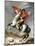 Napoleon Crossing the Saint-Bernard Pass-Jacques-Louis David-Mounted Giclee Print