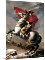 Napoleon Crossing the Saint Bernard-Jacques-Louis David-Mounted Art Print