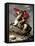 Napoleon Crossing the Saint Bernard-Jacques-Louis David-Framed Stretched Canvas