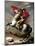 Napoleon Crossing the Saint Bernard-Jacques-Louis David-Mounted Art Print