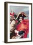 Napoleon Crossing the St. Bernard Pass, circa 1801 (Detail)-Jacques-Louis David-Framed Giclee Print