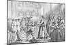 Napoleon Crowning Josephine-null-Mounted Giclee Print