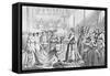 Napoleon Crowning Josephine-null-Framed Stretched Canvas