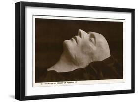 Napoleon Death Mask-null-Framed Art Print