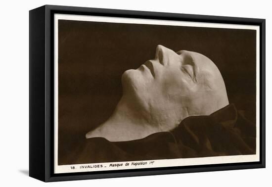 Napoleon Death Mask-null-Framed Stretched Canvas