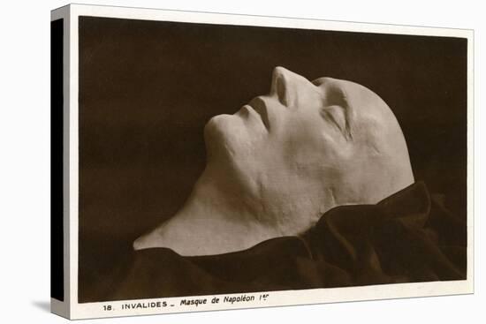 Napoleon Death Mask-null-Stretched Canvas