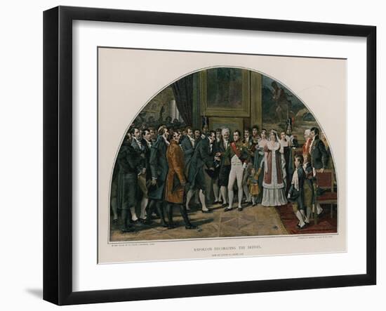 Napoleon Decorating the Artists-Adolphe Yvon-Framed Giclee Print