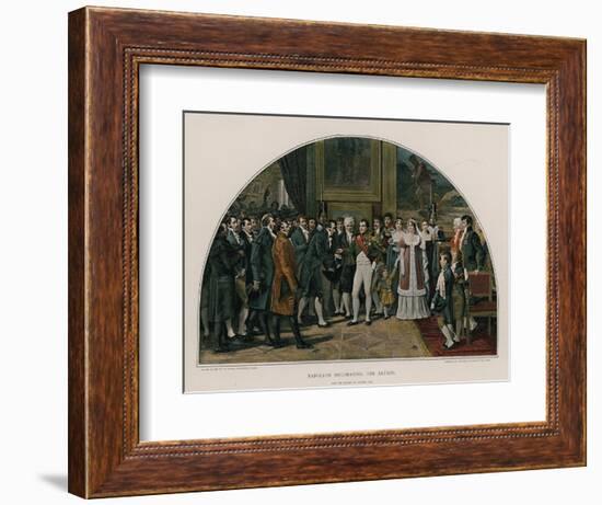 Napoleon Decorating the Artists-Adolphe Yvon-Framed Giclee Print