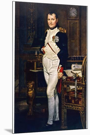 Napoleon Emperor Circa 1804-Jacques-Louis David-Mounted Premium Photographic Print