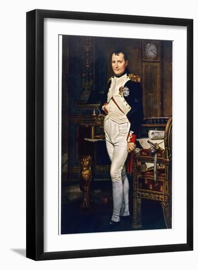 Napoleon Emperor Circa 1804-Jacques-Louis David-Framed Photographic Print