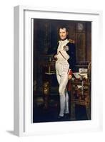 Napoleon Emperor Circa 1804-Jacques-Louis David-Framed Photographic Print