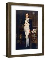 Napoleon Emperor Circa 1804-Jacques-Louis David-Framed Photographic Print