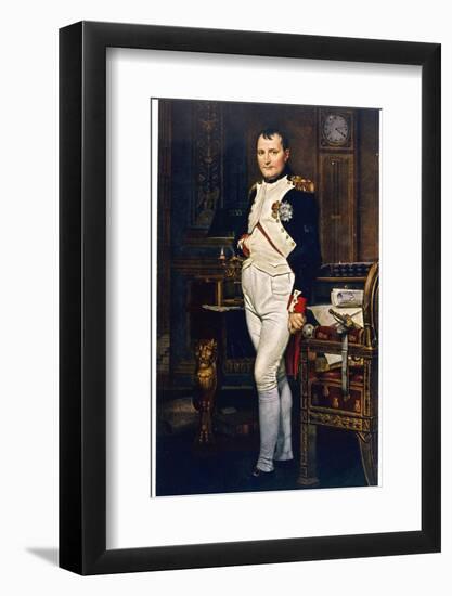 Napoleon Emperor Circa 1804-Jacques-Louis David-Framed Photographic Print