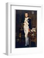 Napoleon Emperor Circa 1804-Jacques-Louis David-Framed Photographic Print