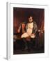 Napoleon Emperor Defeated at Fontainebleau 1814-Paul Hippolyte Delaroche-Framed Photographic Print