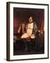 Napoleon Emperor Defeated at Fontainebleau 1814-Paul Hippolyte Delaroche-Framed Photographic Print