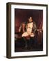 Napoleon Emperor Defeated at Fontainebleau 1814-Paul Hippolyte Delaroche-Framed Photographic Print