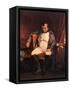 Napoleon Emperor Defeated at Fontainebleau 1814-Paul Hippolyte Delaroche-Framed Stretched Canvas