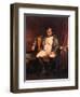 Napoleon Emperor Defeated at Fontainebleau 1814-Paul Hippolyte Delaroche-Framed Photographic Print