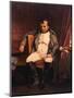 Napoleon Emperor Defeated at Fontainebleau 1814-Paul Hippolyte Delaroche-Mounted Photographic Print