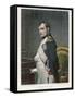 Napoleon Emperor of France in His Study Circa 1807-Paul Hippolyte Delaroche-Framed Stretched Canvas