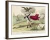 Napoleon Exiled to Elba, a French View-null-Framed Art Print