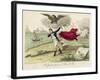 Napoleon Exiled to Elba, a French View-null-Framed Art Print