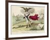 Napoleon Exiled to Elba, a French View-null-Framed Art Print