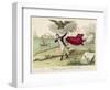 Napoleon Exiled to Elba, a French View-null-Framed Art Print