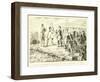 Napoleon, Frederick William III and Alexander at Tilsit-null-Framed Giclee Print