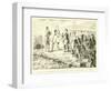 Napoleon, Frederick William III and Alexander at Tilsit-null-Framed Giclee Print