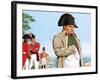 Napoleon Gazing Out at the Ocean from St Helena-John Keay-Framed Giclee Print