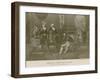 Napoleon, Goethe and Wieland-null-Framed Giclee Print