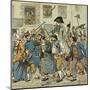 Napoleon Greeted, 1815-Louis-Charles Bombled-Mounted Art Print
