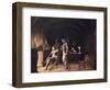 Napoleon Hearing Report During Second Italian Campaign in 1800-Victor Navlet-Framed Giclee Print