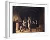 Napoleon Hearing Report During Second Italian Campaign in 1800-Victor Navlet-Framed Giclee Print