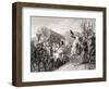 Napoleon Honoring the Courageous Wounded-null-Framed Giclee Print