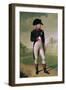 Napoleon I (1769-1821) in Front of the Chateau De Malmaison, 1804-Francois Gerard-Framed Giclee Print