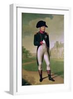 Napoleon I (1769-1821) in Front of the Chateau De Malmaison, 1804-Francois Gerard-Framed Giclee Print